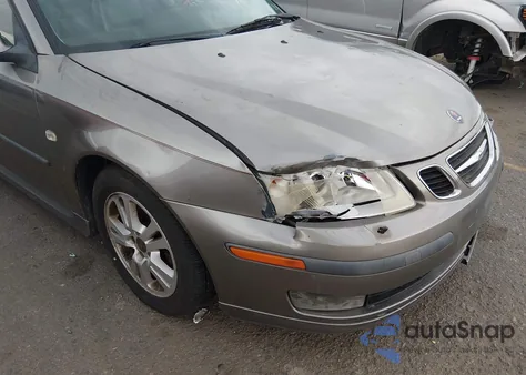 2006 Saab 9-3 2.0T z USA, uszkodzony, nr VIN YS3FD49Y961020421